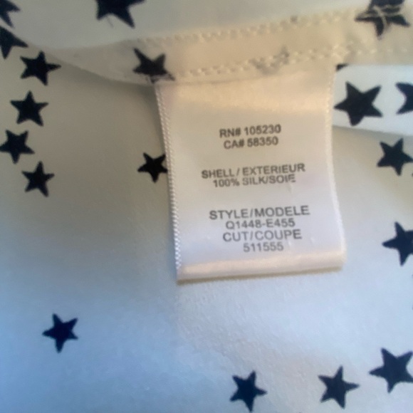 Equipment Silk Sleeveless Blouse — Size M - Picture 7 of 7